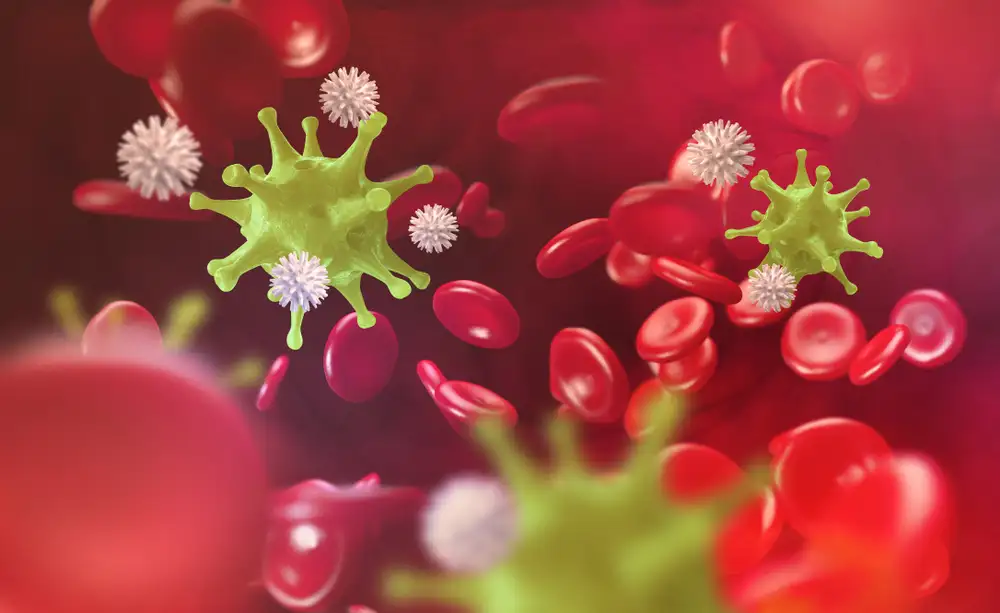 Viruses attacking the immune system