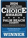 2024 Choice Award Palm Beach County Logo