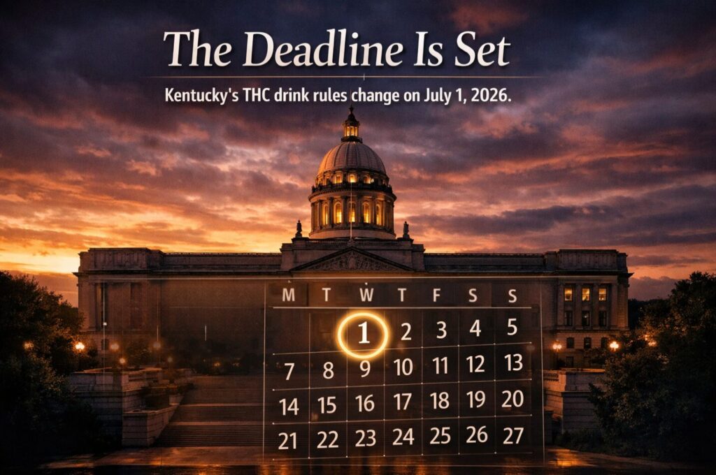 July 1 — the ABC regulatory deadline for THC beverage rules